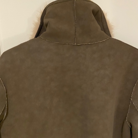 Faux Fur Double-Faced, Reversible Coat - Colour Mink - Picture 5 of 5